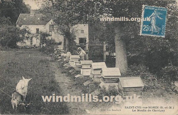 water mill beehives
